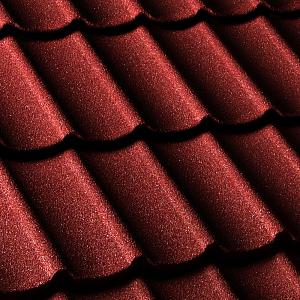 Композитная черепица Gerard Diamant 1270х398мм 0.505м2 Burgundy