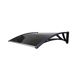 Козырек Fakro StopRain 1200мм усиленный NEW Бронза (кронштейн черный)